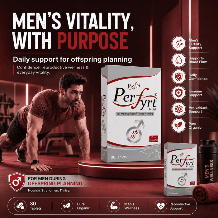 Perfyrt — Male Preconception & Vitality Support Formula